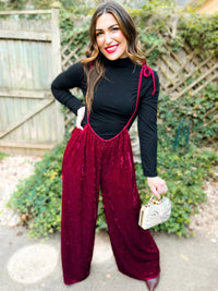 Dani Holiday Jumper in Berry