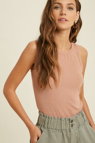 Campbell Tank in Coral