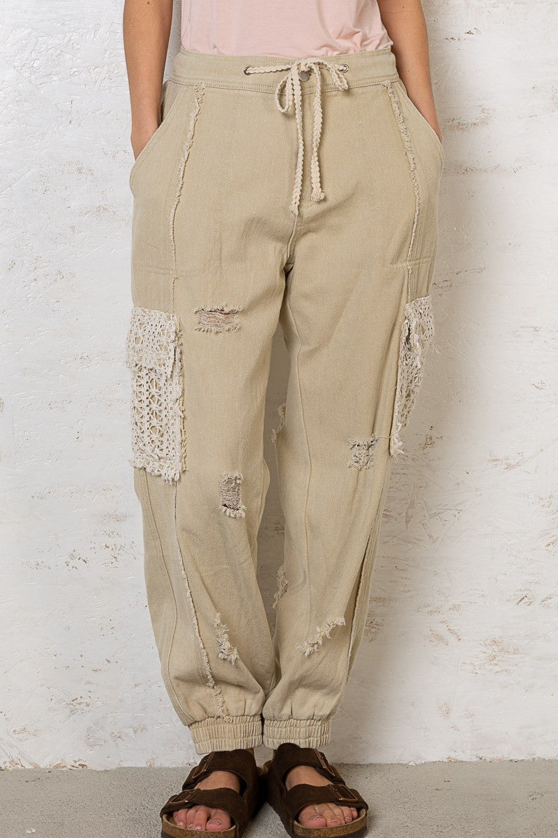 Elliot Joggers in Sand