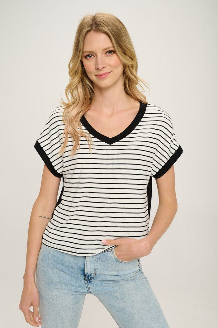 Cherish T24428 White/Black