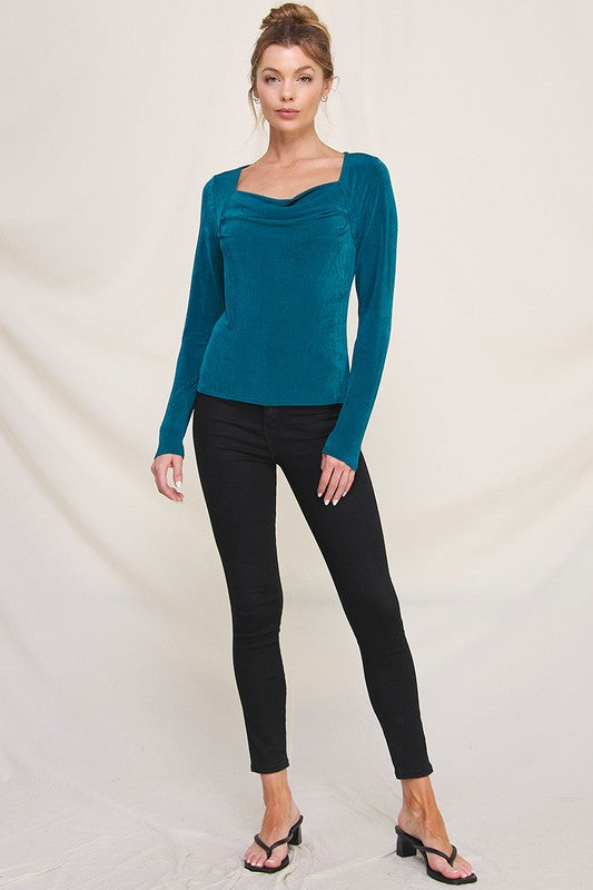 Lucy in Teal Allie Rose AT8067