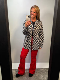 Checkerboard Cutie Jacet