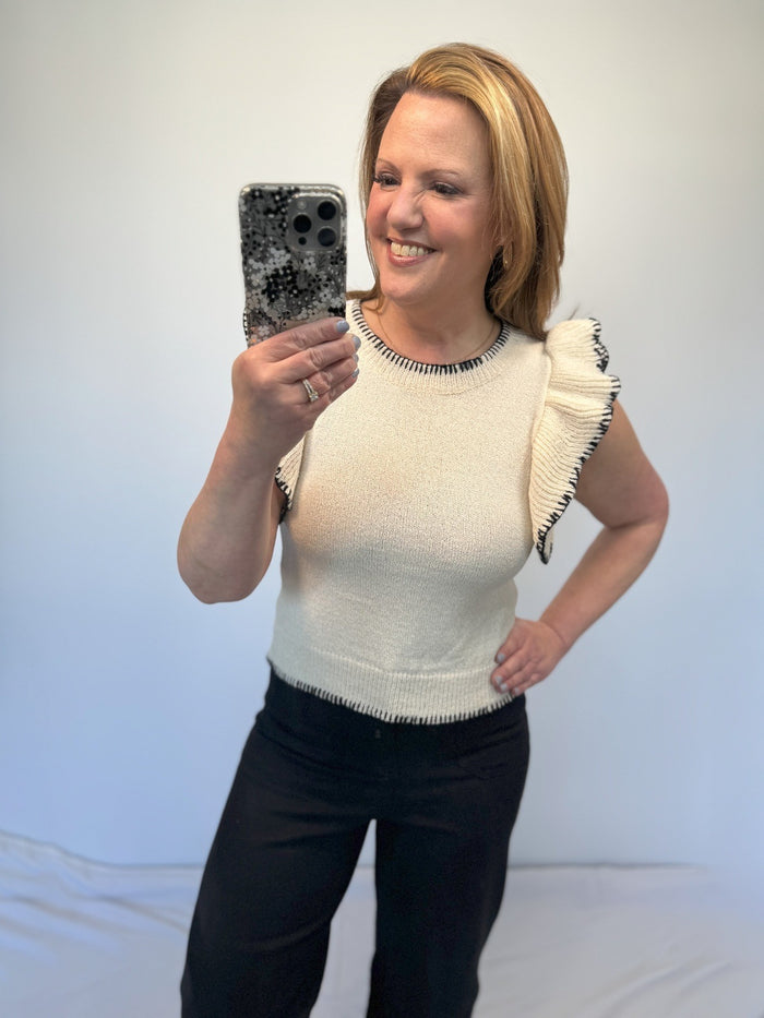 Lana Lightweight Sweater in Ivory