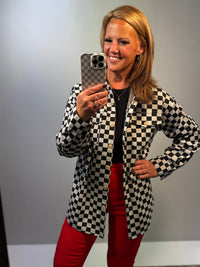 Checkerboard Cutie Jacet