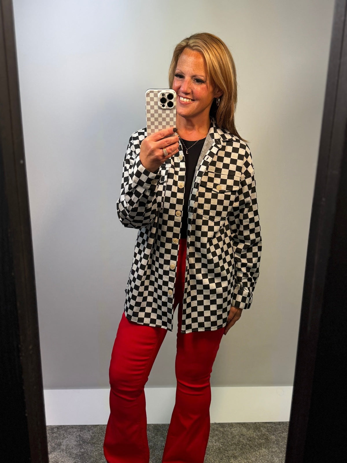Checkerboard Cutie Jacet