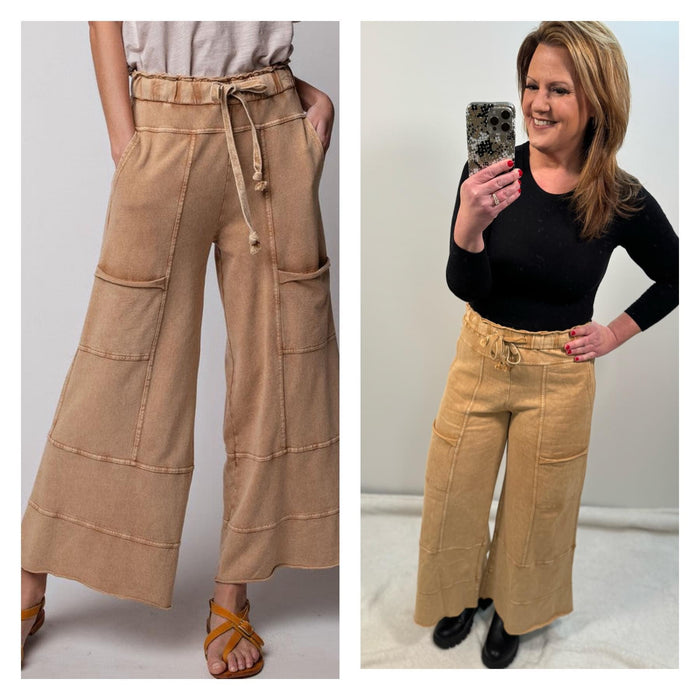 Sutton Pants in Camel