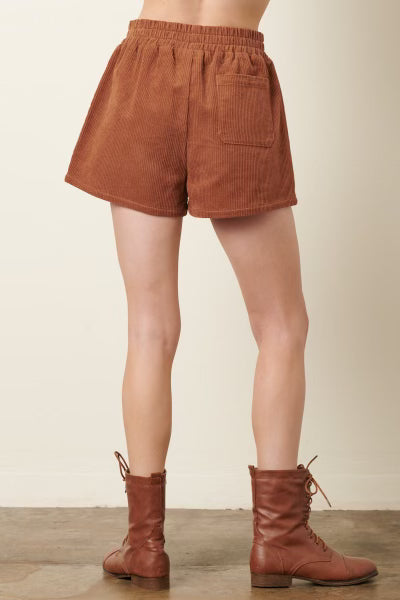 McKenzie Shorts in Camel- Mittoshop H70532