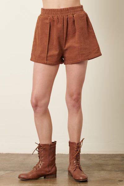 McKenzie Shorts in Camel- Mittoshop H70532