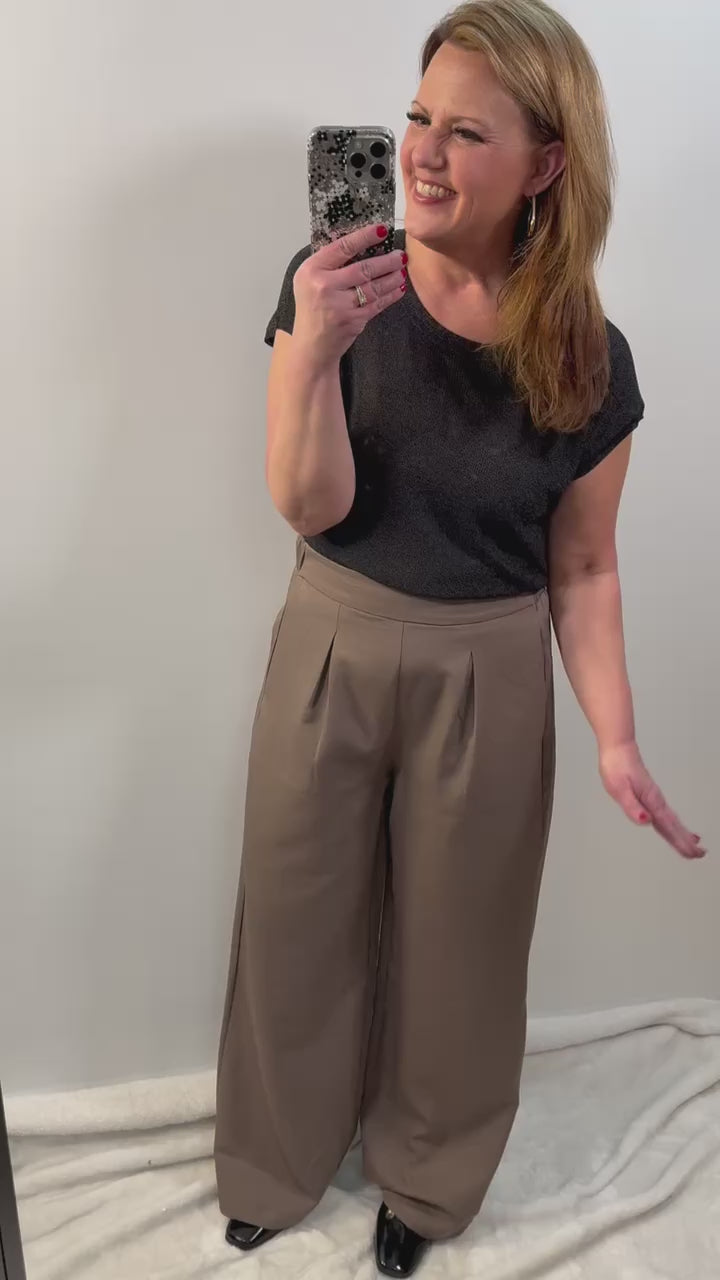 Kayla Pants in Taupe